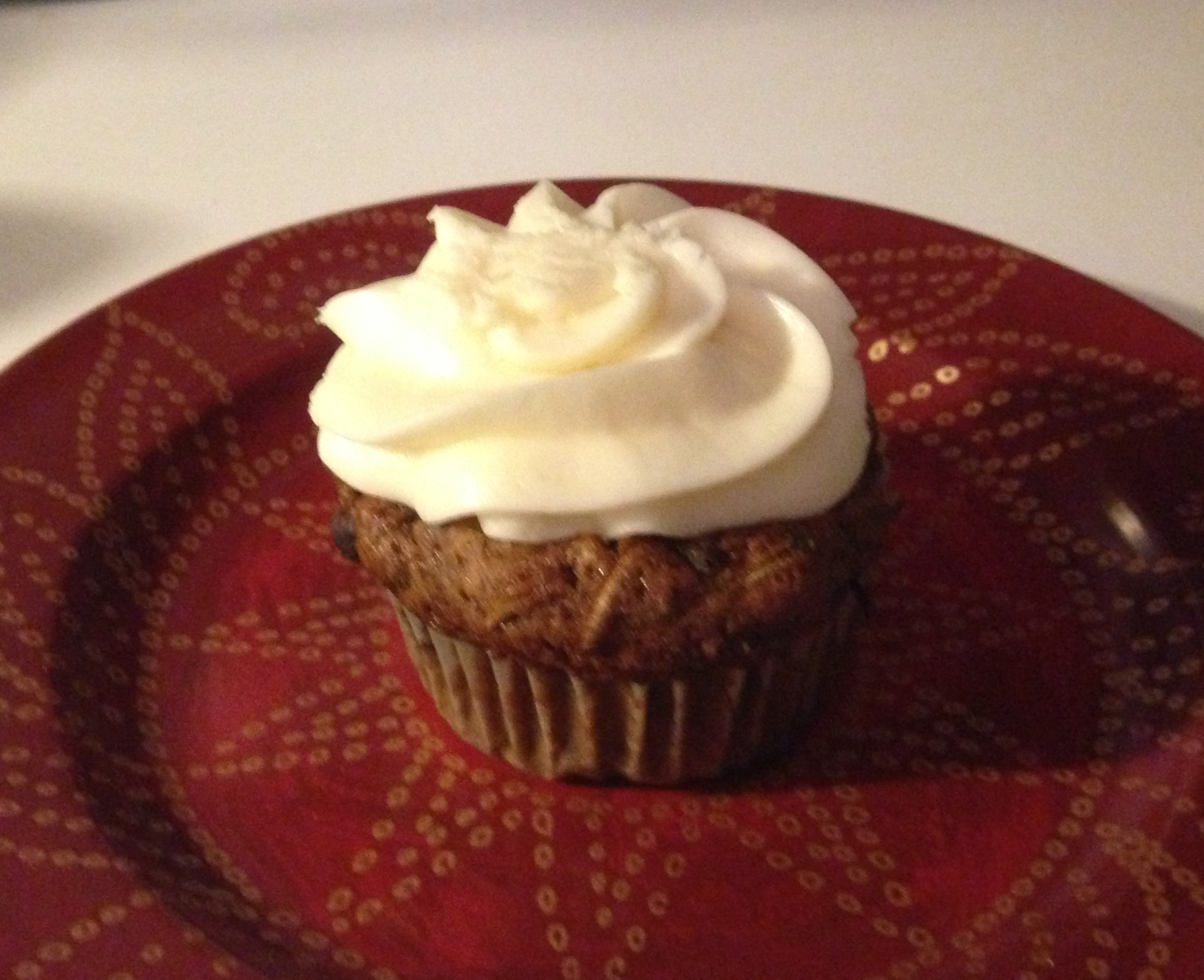 Chocolate-Chip Zucchini Cupcakes with Cream Cheese Frosting